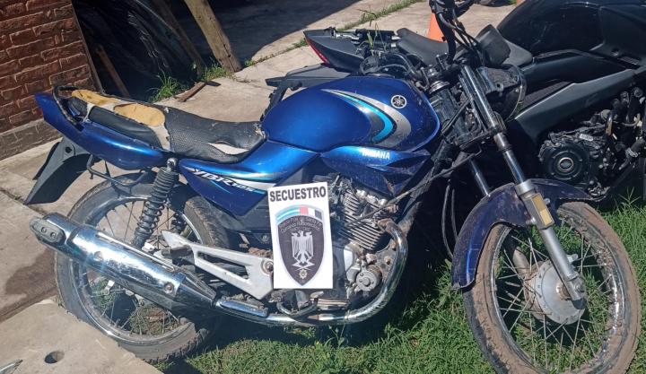 En un control vehicular recuperan una moto que había sido robada hace dos años