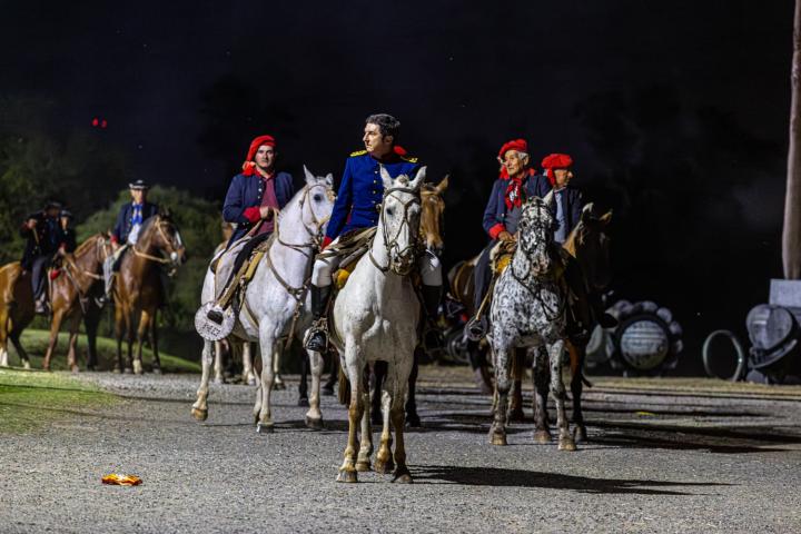 “Belgrano, El Paso”: una noche que revivió la historia y el orgullo santotomesino