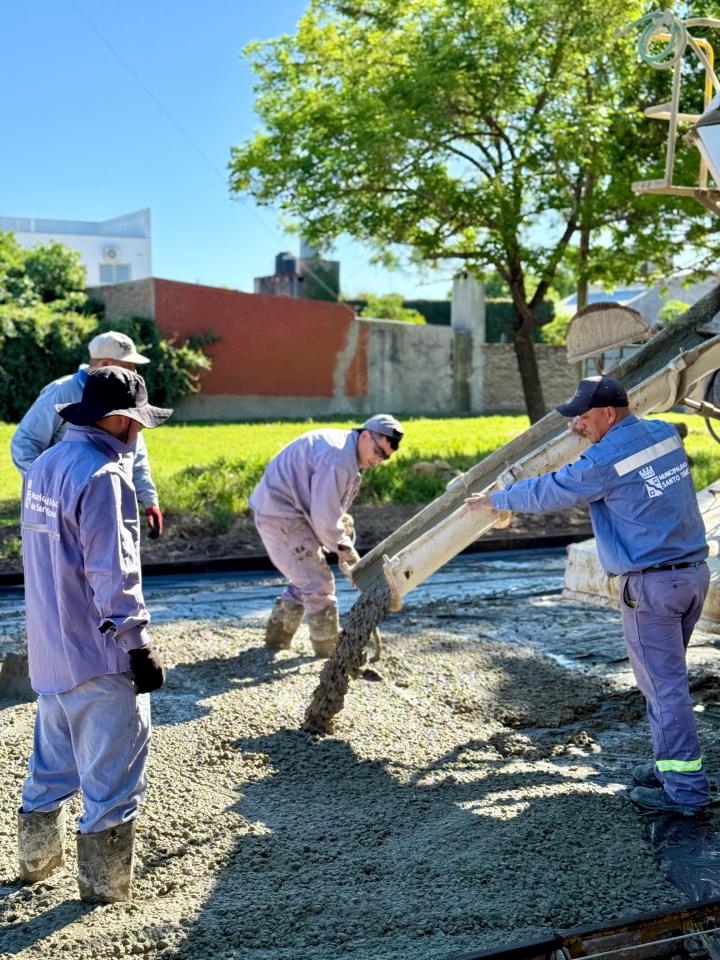 Continúa el plan municipal de pavimentación
