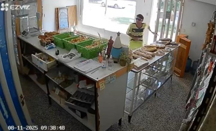 Robaron una panadería en pleno horario de atención al público