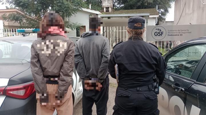 Aprehendieron a una mujer y un hombre por un supuesto intento de robo de cables en Santo Tomé