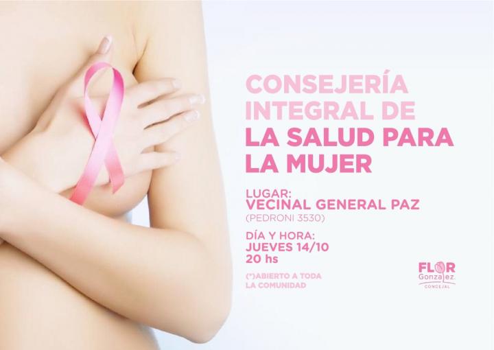 Espacio abierto y gratuito en el mes de la lucha contra el cáncer de mama