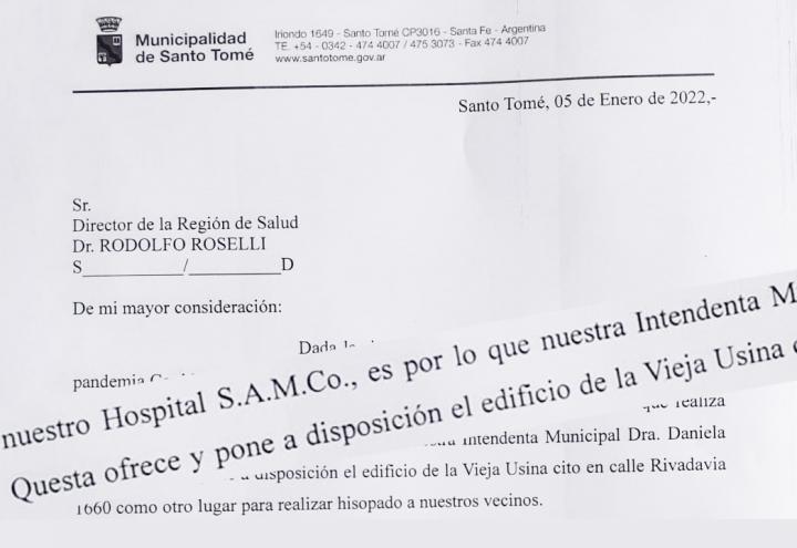 La Municipalidad ofreció a la Provincia el edificio de la Vieja Usina para que opere como centro de testeo espontáneo