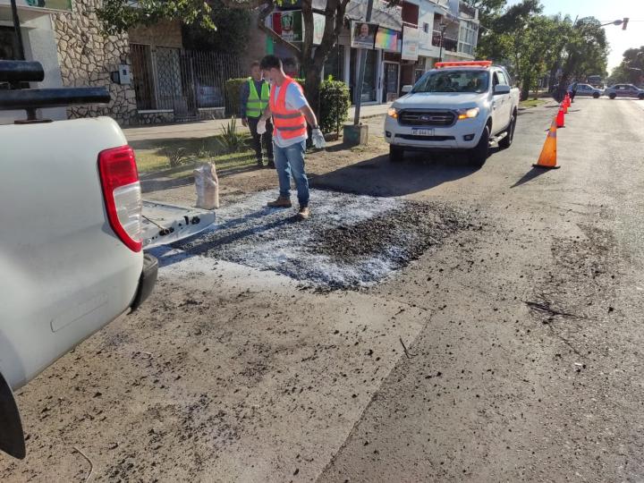 Finalizaron los trabajos de transitabilidad realizados por Vialidad Nacional sobre Avenida 7 de Marzo