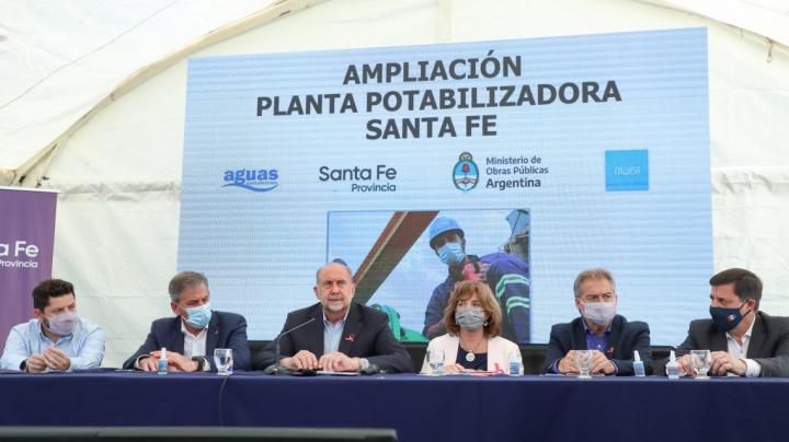 En marzo comienzas las obras de ampliación en la planta potabilizadora de agua en Santa Fe 