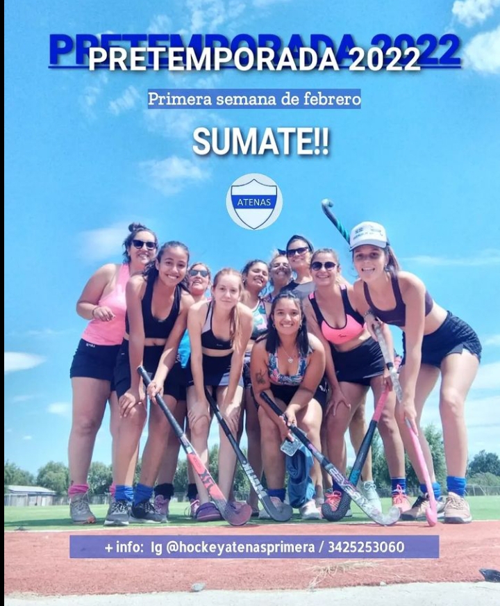 Hockey Femenino: Atenas se prepara para la pretemporada 2022