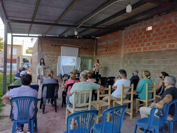 La Vecinal Iriondo llevó a cabo una charla sobre Covid 19 e implementación de protocolos