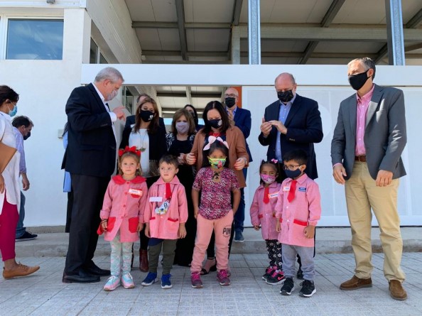 Se inauguró el edificio propio del Jardín de Infantes N° 246 