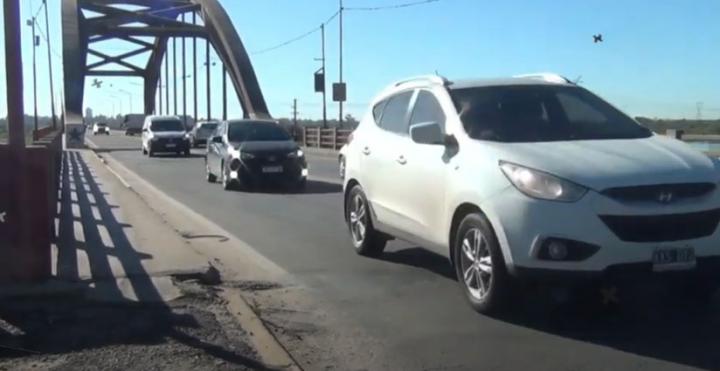 Los delincuentes fueron detenidos en las inmediaciones del Puente