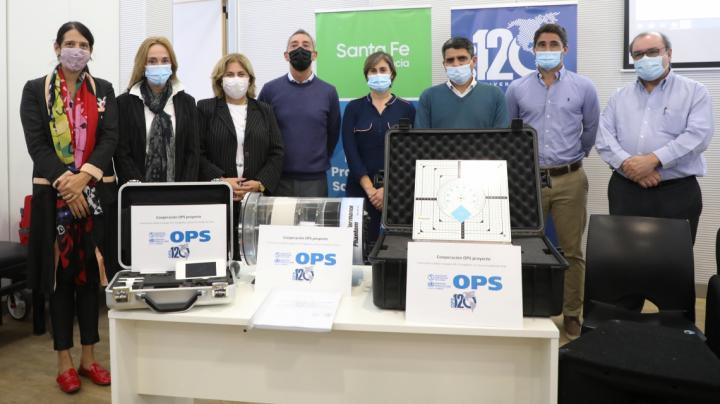 La provincia recibió la visita de la OPS y articuló tareas de cooperación para políticas sanitarias
