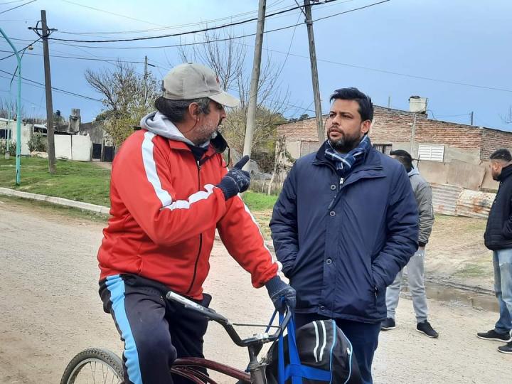 Rodrigo Alvizo: “Los barrios se encuentran abandonados y Villa Libertad no es ajeno a esta realidad”