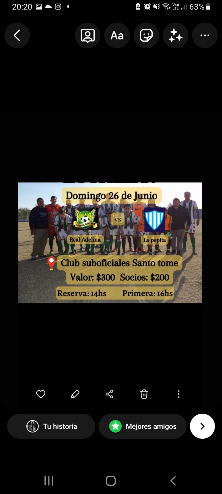 Liga galvense: Real Adelina jugará de local este domingo 