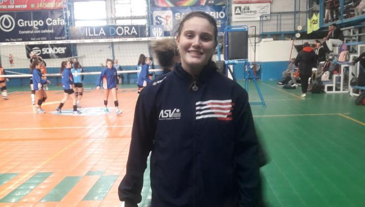 La santotomesina Emma Oldani integró la selección santafesina que ganó el interasociaciones de voley