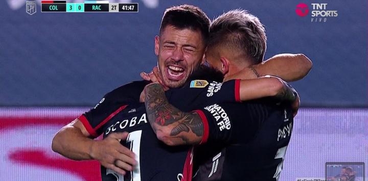 Colón goleó a Racing y logró el primer campeonato de su historia