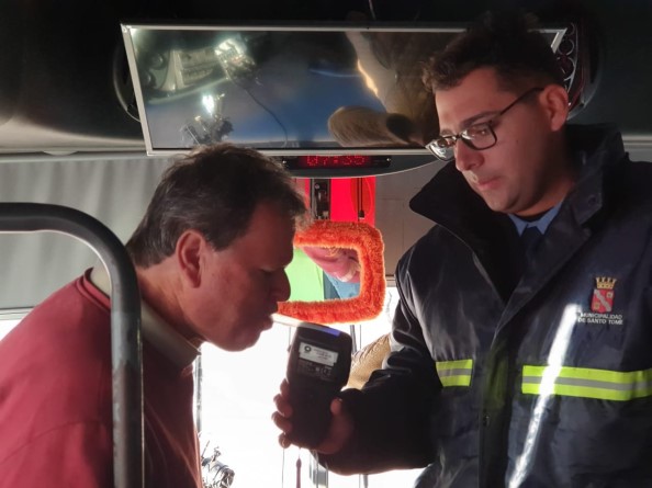 La Municipalidad realiza controles a colectivos que transportan contingentes escolares 