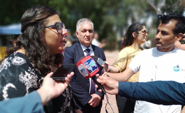 Se inauguró en Sauce Viejo el primer Punto Violeta del departamento La Capital
