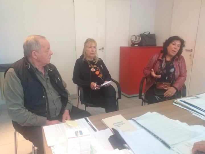El Intendente de Sauce Viejo recibió al club de Leones Santo Tomé