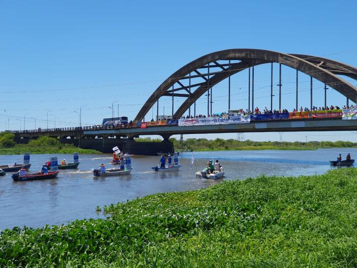 La Santa Fe - Coronda pasó por Santo Tomé 