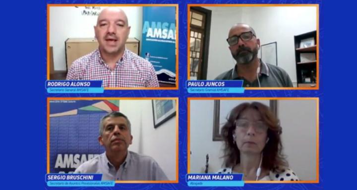 Amsafe llevó adelante el 4° módulo de la formación para delegados y delegadas de Escuela