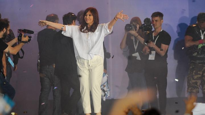 Cristina Kirchner encabezó el acto por el día del militante