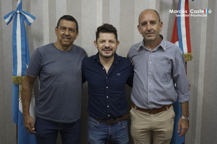 Castelló y Zamora hicieron entrega de un aporte económico a ADALPE