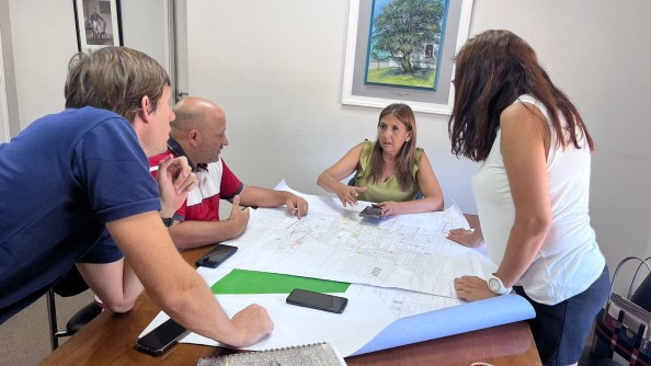 La Municipalidad y la Vecinal Norte gestionan una línea de transporte para conectar el centro con la zona de barrios privados 
