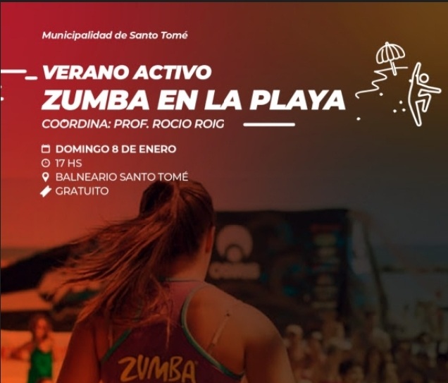 Propuestas de verano: Zumba en la playa 