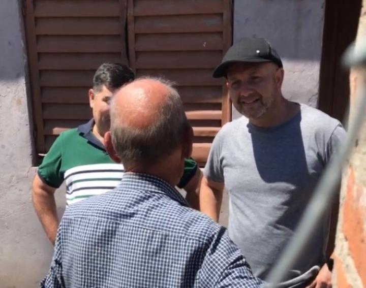 El concejal Mario Montenegro recorrió diferentes barrios durante el mes de enero