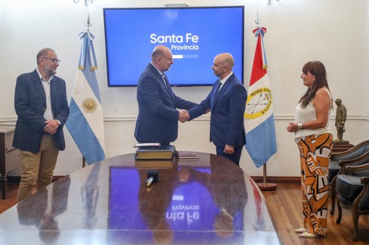 Claudio Brilloni asumió como nuevo Ministro de Seguridad de la provincia