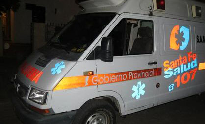 La persona herida fue atendida en el Hospital Cullen