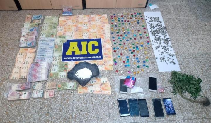 500 envoltorios de cocaína fueron secuestrados