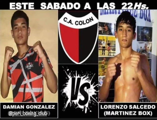 Boxeo amateur:  Damián 