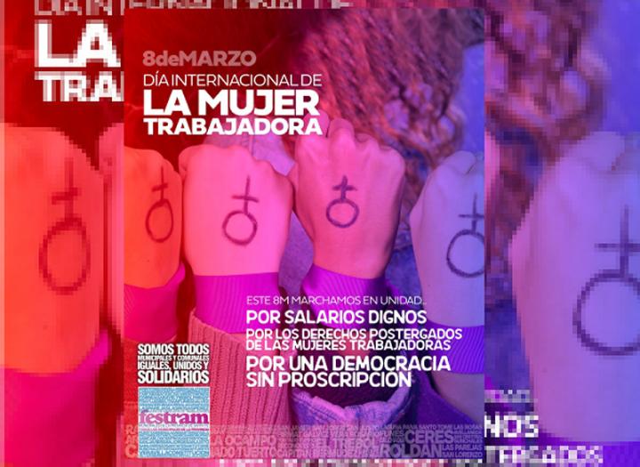 FESTRAM adhiere al Paro Internacional de Mujeres