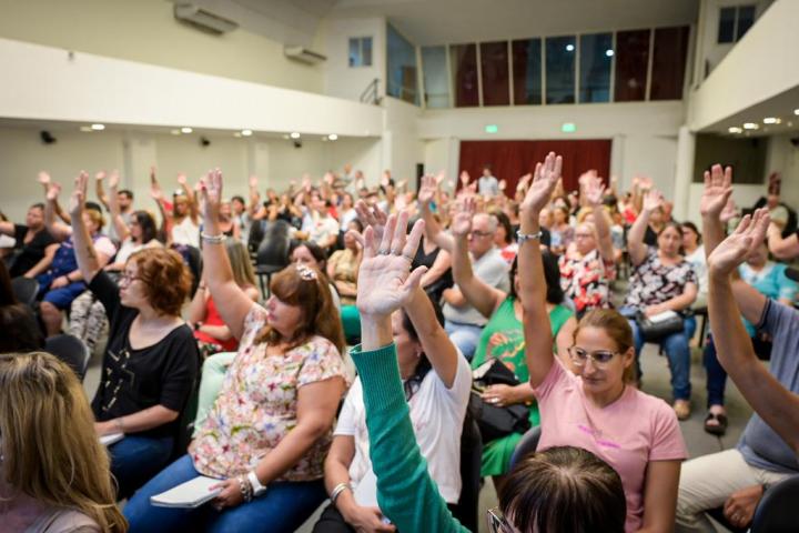 Con el 70% de los votos, por asamblea SADOP aceptó la propuesta salarial del gobierno