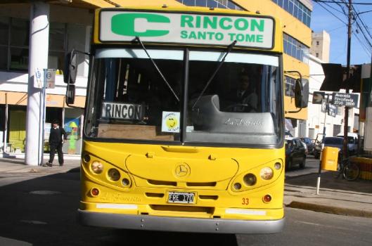 Santo Tomé sin colectivos desde las 0 hasta las 12 horas del viernes