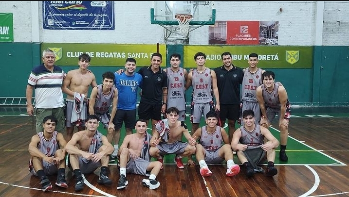 Basquet: La U21 del Club Unión Santo tomé invicto tras vencer a Regatas de Santa Fe
