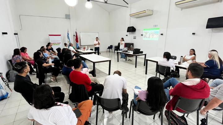 La capacitación se llevó a cabo en la sede de la Vieja Usina