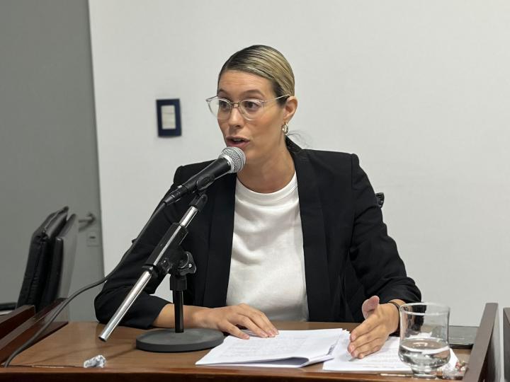Florencia González pidió la convocatoria de la Mesa departamental de Coordinación en Seguridad