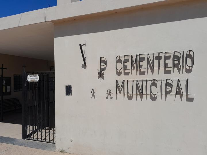 Cementerio Municipal: el Viernes Santo habrá horario extendido de 8 a 18.30 hs.