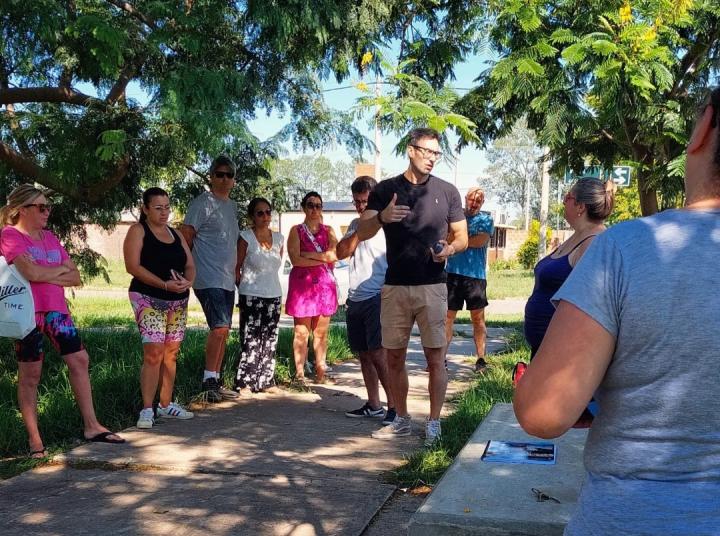 Julián Ilchischen reclamó mayor seguridad  ante la “ola de robos” en el Loteo ATE y barrio Adelina Centro