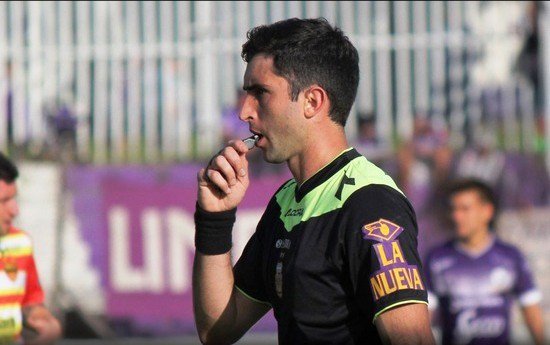 Nazareno Arasa será el árbitro del partido de Colón