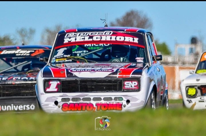 Automovilismo: Diego Melchiori obtuvo su tercera victoria en su categoría FIAT 128 TZ