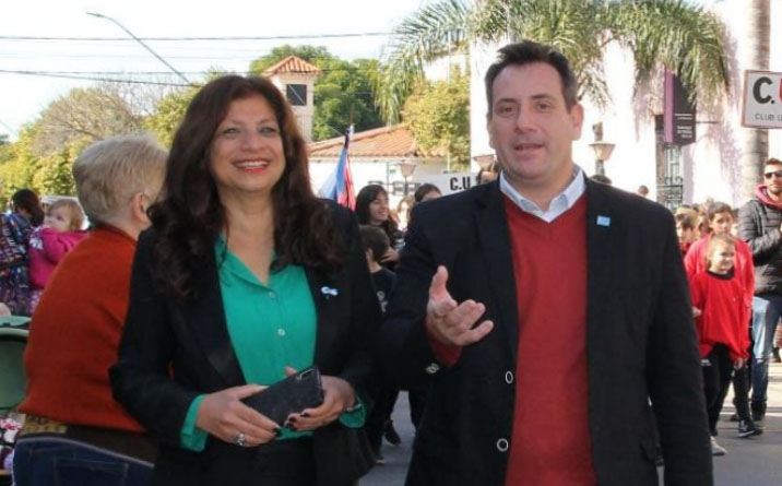 Gabriela Solano y Javier Meneses