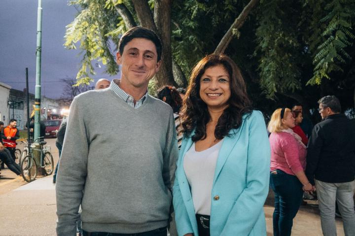 Paco Garibaldi y Gabriela Solano buscan impulsar el desarrollo productivo del Departamento La Capital