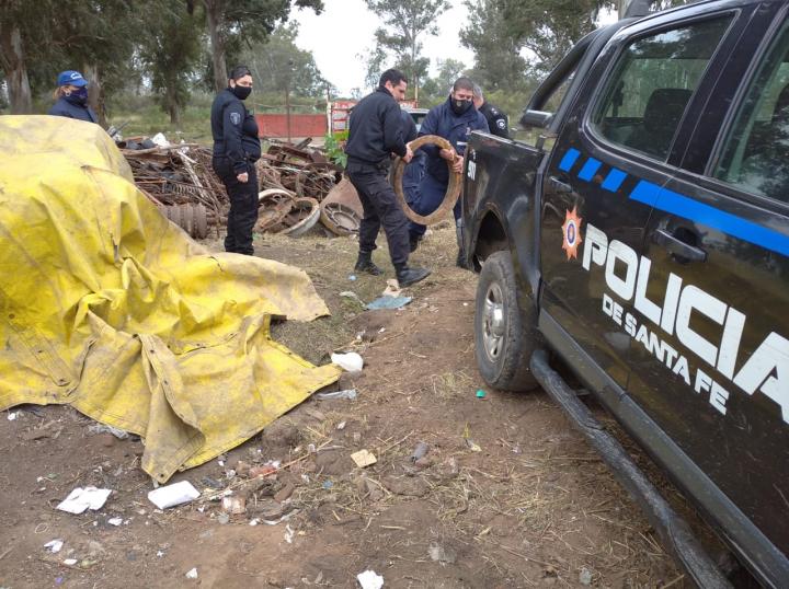 Robo de rejillas: un imputado por encubrimiento