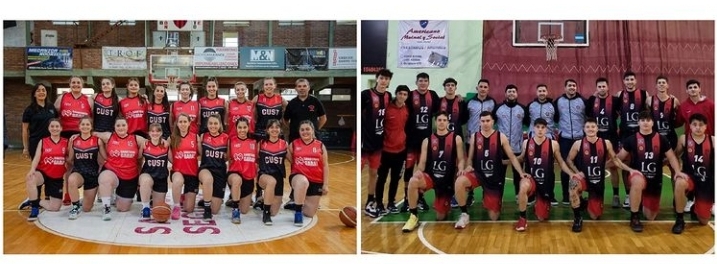 Basquet: Los equipos masculino y femenino de mayores de Unión Santo Tomé jugarán la Copa Santa Fe 2023