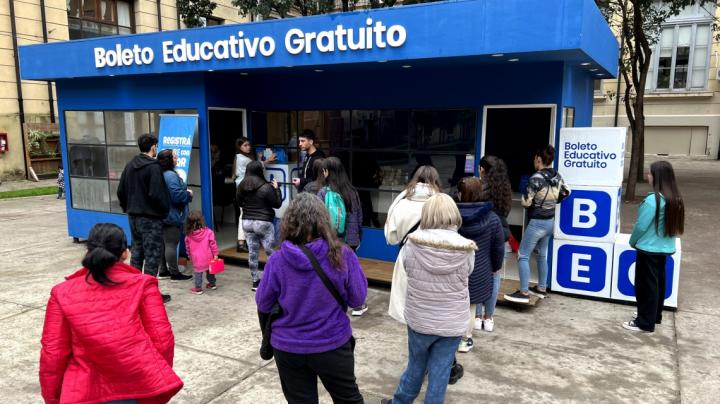 Desde el lunes 31 de julio se reanuda el uso del boleto educativo gratuito de la provincia