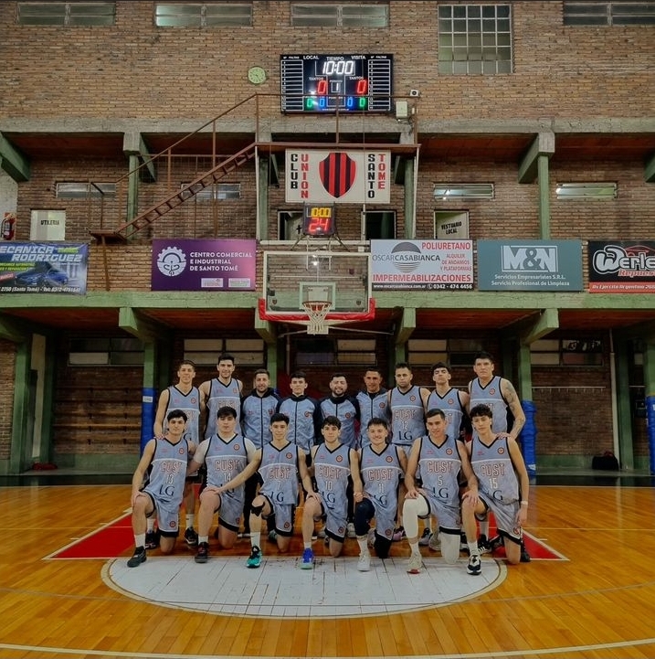 Basquet: Unión Santo tomé finalizó su participación en  Copa Santa Fe 
