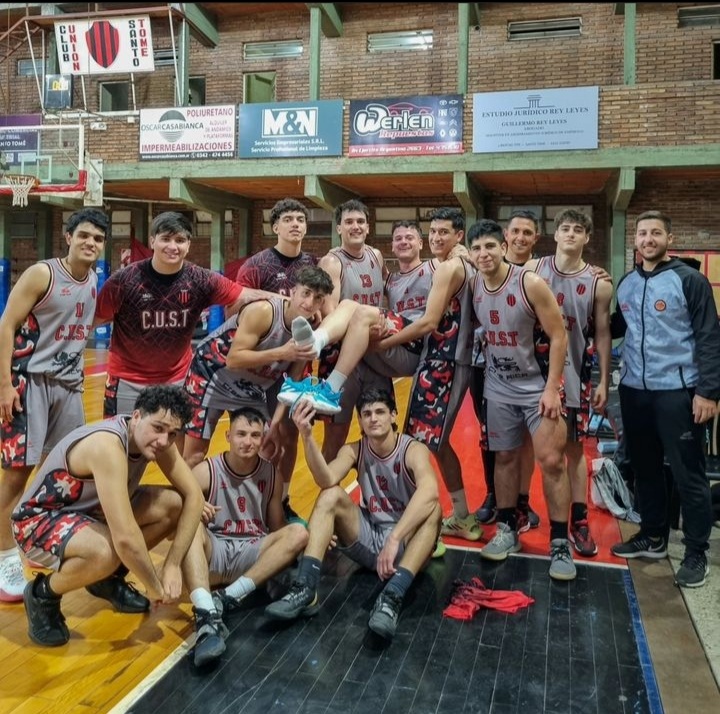 Basquet formativo: Gran triunfo de Unión Santo tomé en otra fecha del Torneo Oficial U21