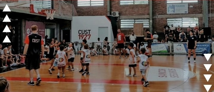 Encuentro de escuelitas en el Club Unión Santo tomé 